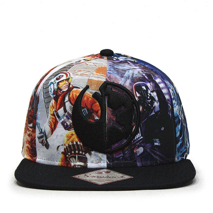 Star Wars Sublimated VS Logo Adjustable Snapback Flatbill Baseball Cap