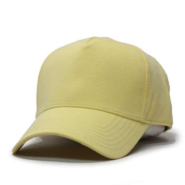 Jersey Knit Five Panel Cotton Adjustable Baseball Cap
