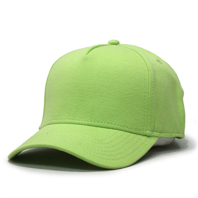 Jersey Knit Five Panel Cotton Adjustable Baseball Cap