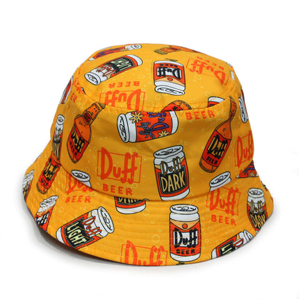 Simpsons Duff Sublimated Bucket Hat