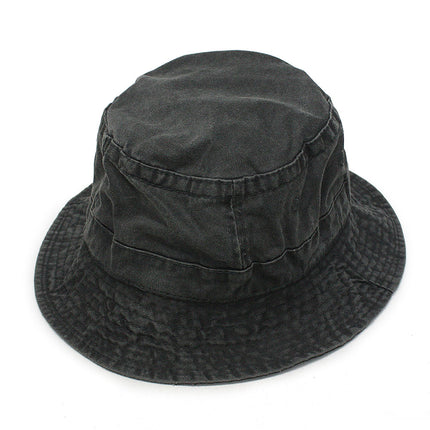 Washed Pigment Dyed Cotton Twill Bucket Hats