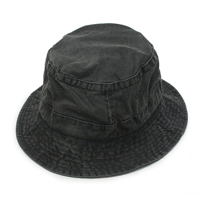 Washed Pigment Dyed Cotton Twill Bucket Hats
