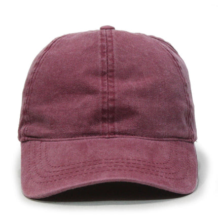 Ponytail Open Back Washed Cotton Adjustable Baseball Pickleball Sports Cap