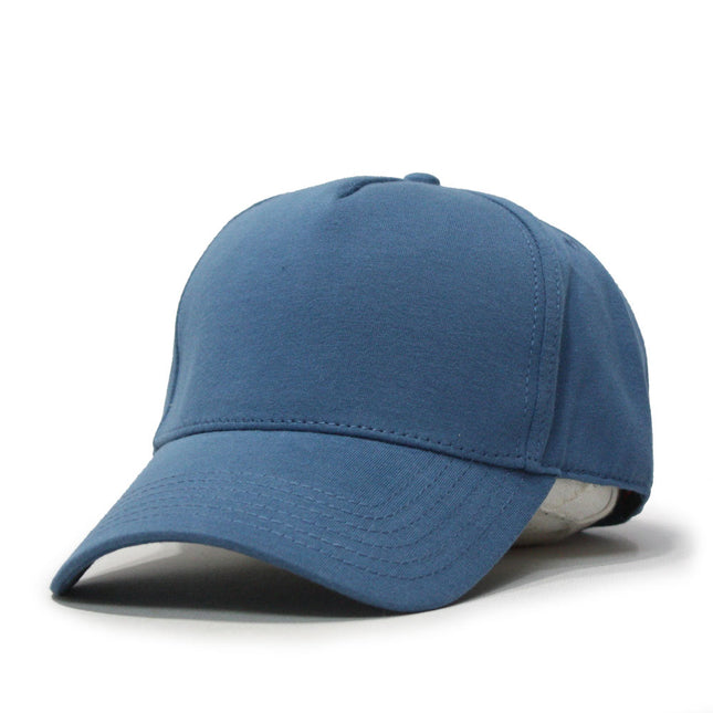 Jersey Knit Five Panel Cotton Adjustable Baseball Cap