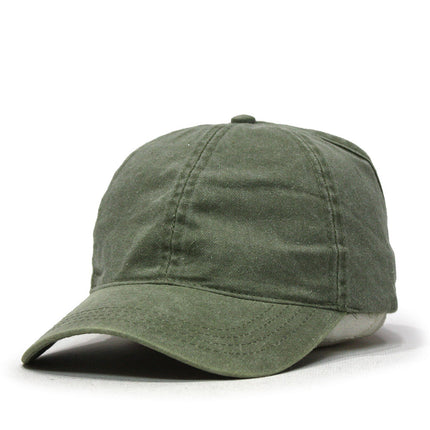 Ponytail Open Back Washed Cotton Adjustable Baseball Pickleball Sports Cap