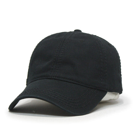 Classic Blank Heavy Stitch Cotton Dad Hat Baseball Cap