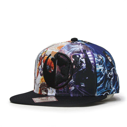 Star Wars Sublimated VS Logo Adjustable Snapback Flatbill Baseball Cap