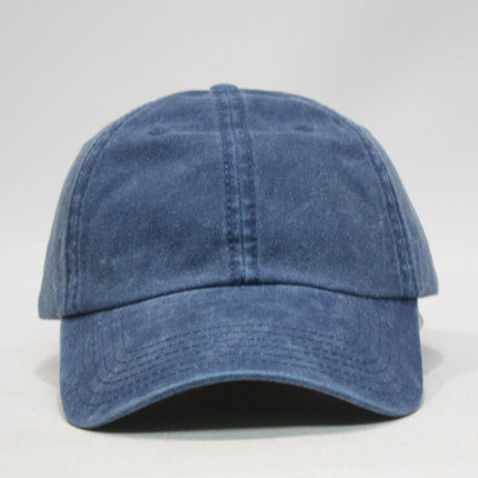 Plain Washed Cotton Twill Dad Hat Adjustable Baseball Cap