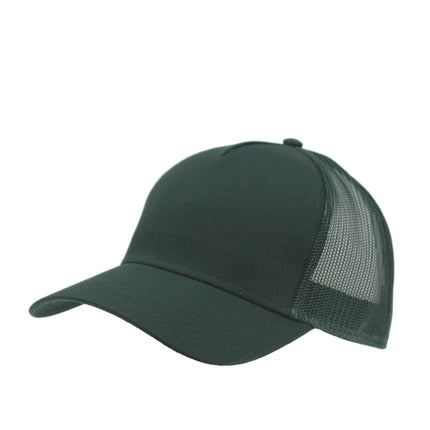 Plain Cotton Twill Mesh Adjustable Snapback Low Profile Baseball Cap