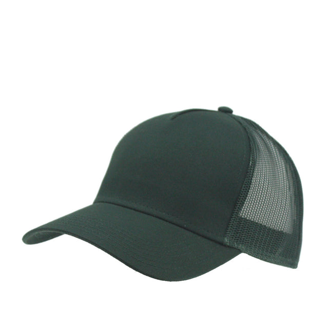 Plain Cotton Twill Mesh Adjustable Snapback Low Profile Baseball Cap