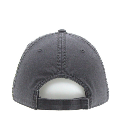 Classic Blank Heavy Stitch Distressed Cotton Dad Hat Baseball Cap