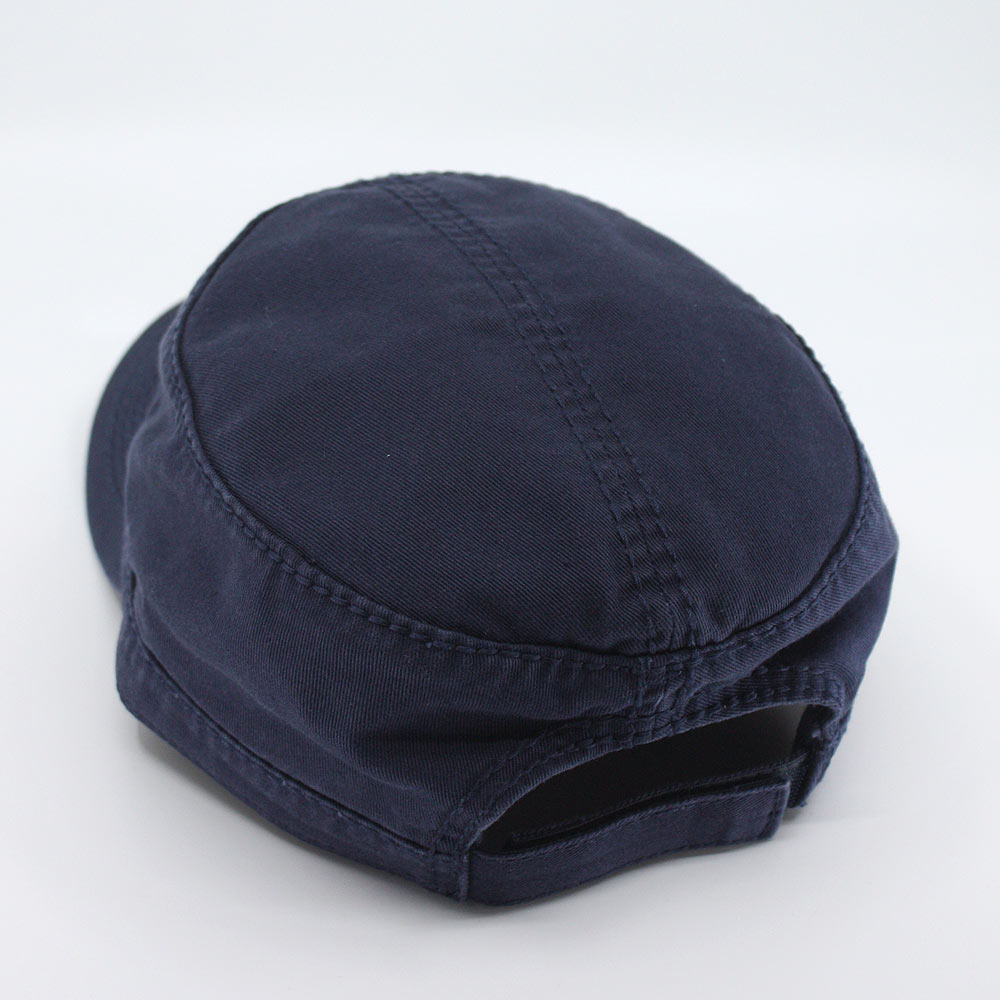 Heavy Stitch Washed Cadet Cotton Twill Adjustable Military Radar Caps