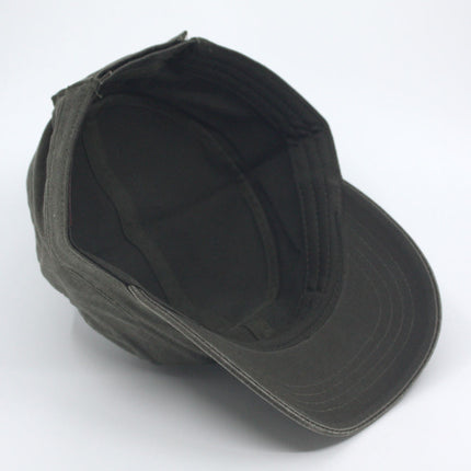 Washed Cotton Twill Cadet Cap