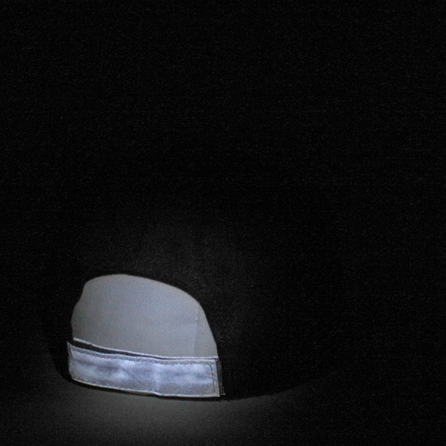 Reflective High Visibility Piping Neon Polyester Twill Low Profile Baseball Cap