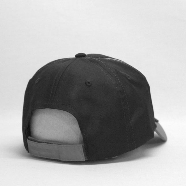 Reflective High Visibility Piping Neon Polyester Twill Low Profile Baseball Cap
