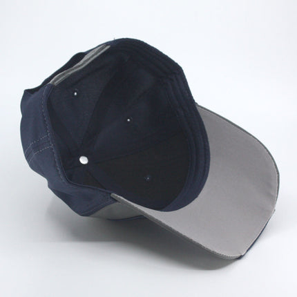 Reflective High Visibility Piping Neon Polyester Twill Low Profile Baseball Cap