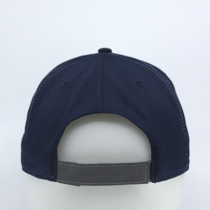 Reflective High Visibility Piping Neon Polyester Twill Low Profile Baseball Cap