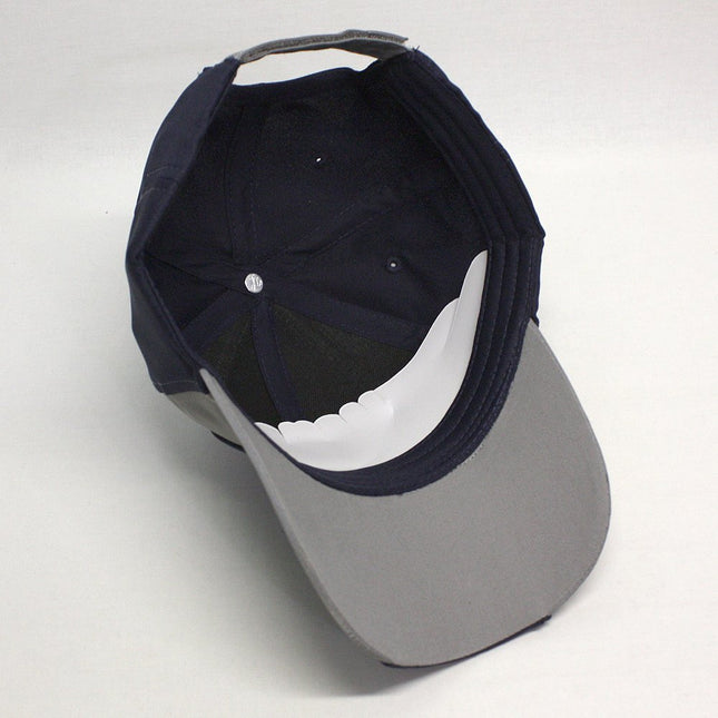 Reflective High Visibility Piping Neon Polyester Twill Low Profile Baseball Cap