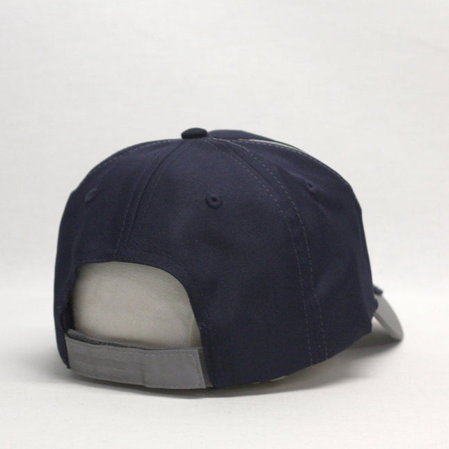 Reflective High Visibility Piping Neon Polyester Twill Low Profile Baseball Cap