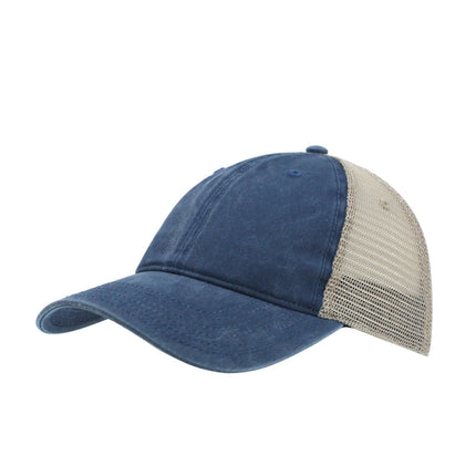 Vintage Washed Cotton Soft Mesh Adjustable Dad Hat Baseball Cap