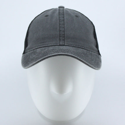 Vintage Washed Cotton Soft Mesh Adjustable Dad Hat Baseball Cap