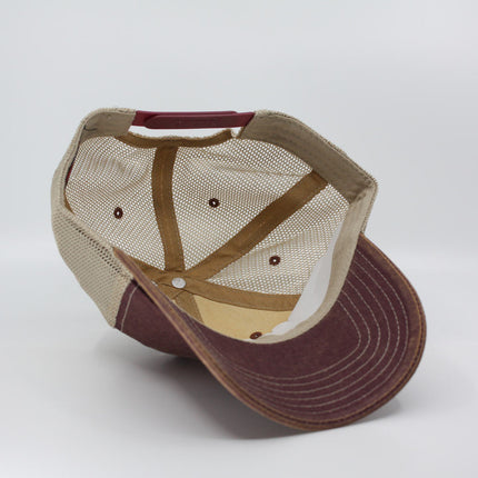 Vintage Washed Cotton Twill Soft Mesh Dad Hat Adjustable Baseball Cap
