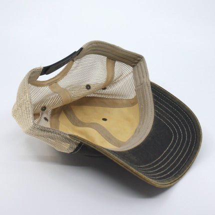 Vintage Washed Cotton Twill Soft Mesh Dad Hat Adjustable Baseball Cap