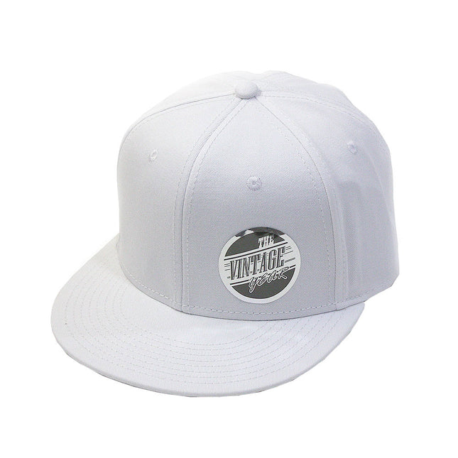 Premium Plain Cotton Twill Adjustable Flat Bill Snapback Hats Baseball Caps