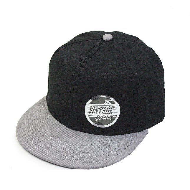 Premium Plain Cotton Twill Adjustable Flat Bill Snapback Hats Baseball Caps