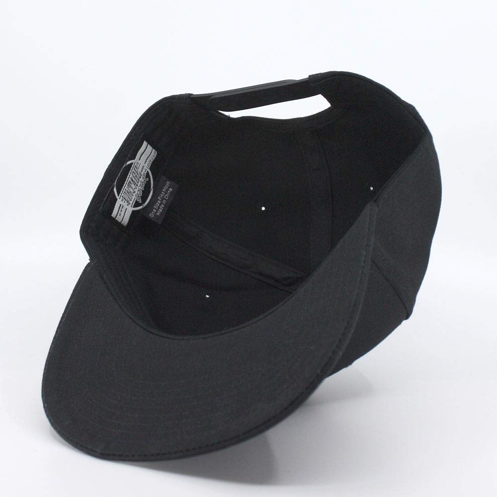 Flat to Full Flip Brim Cotton Twill Bendable Visor Adjustable Snapback -  Ooh La La Factory