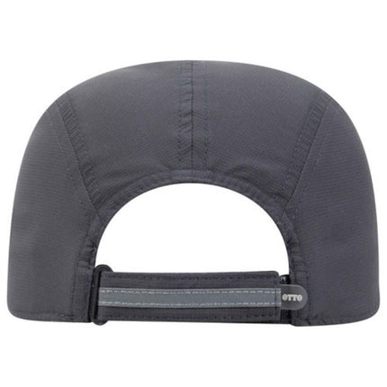 Athletic Reflective Sandwich Visor Moisture Wicking Soft Crown 5 Panel Running Hat