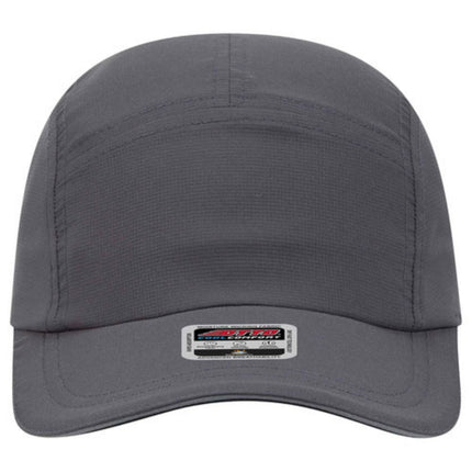 Athletic Reflective Sandwich Visor Moisture Wicking Soft Crown 5 Panel Running Hat