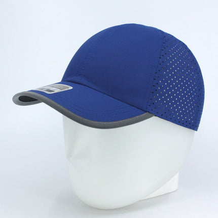 Reflective Athletic Unstructured Mesh Adjustable Baseball Cap Running Hat