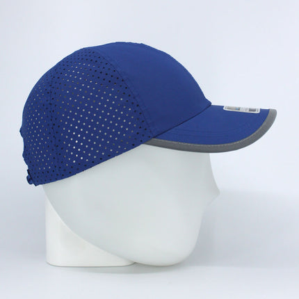 Reflective Athletic Unstructured Mesh Adjustable Baseball Cap Running Hat