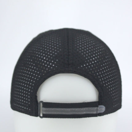 Reflective Athletic Unstructured Mesh Adjustable Baseball Cap Running Hat
