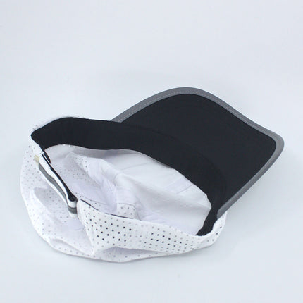 Reflective Athletic Unstructured Mesh Adjustable Baseball Cap Running Hat