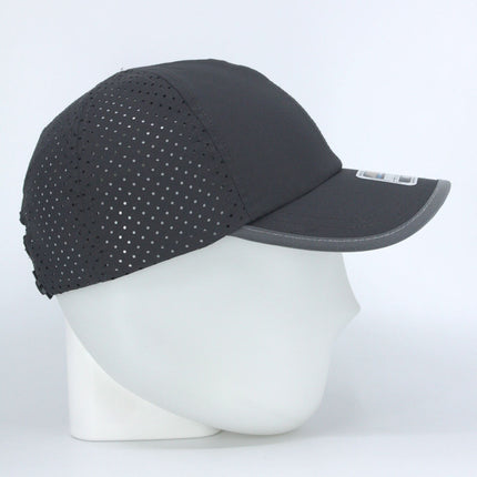 Reflective Athletic Unstructured Mesh Adjustable Baseball Cap Running Hat