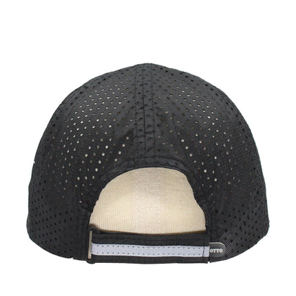 Reflective Athletic Unstructured Mesh Adjustable Baseball Cap Running Hat