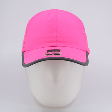 Reflective Athletic Unstructured Mesh Adjustable Baseball Cap Running Hat