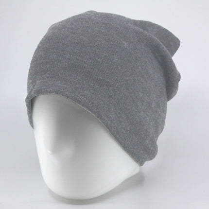 Soft Slouch Loose Fit Comfort Knit Heather Solids Beanie 11 3/4"