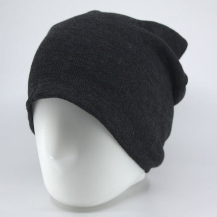 Soft Slouch Loose Fit Comfort Knit Heather Solids Beanie 11 3/4"