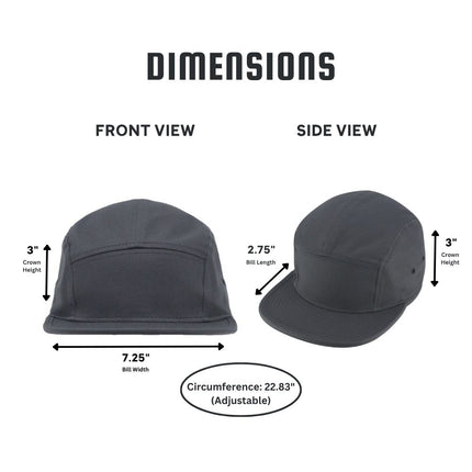 Flex Bill 5 Panel Camper Cap