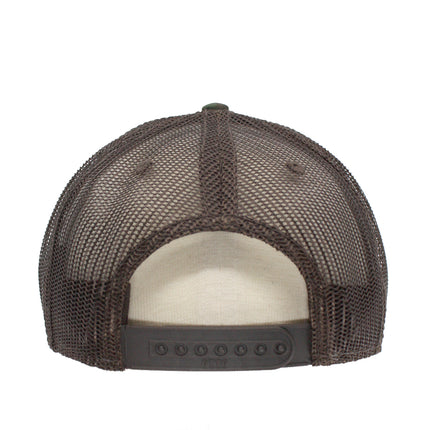 Camouflage Tone on Tone Cotton Twill Mesh Adjustable Flat Bill Snapback Baseball Cap