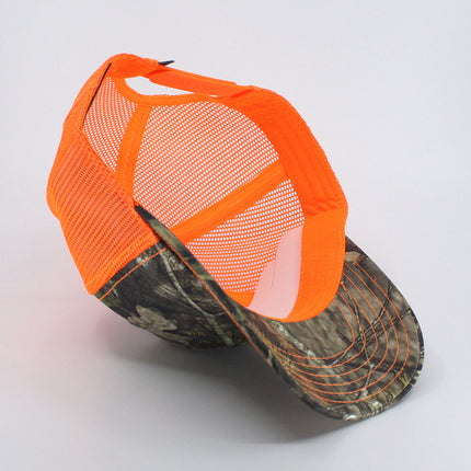 Neon Mossy Oak Camouflage Break Up Country Obsession Mesh Adjustable Hats Baseball Cap
