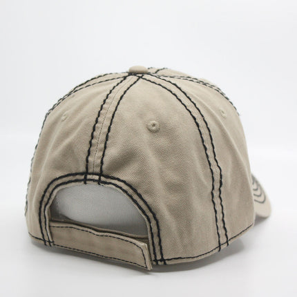 Classic Blank Heavy Stitch Cotton Dad Hat Baseball Cap