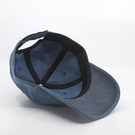 Heavy Washed Wax Coated Unstructured Adjustable Low Profile Baseball Cap