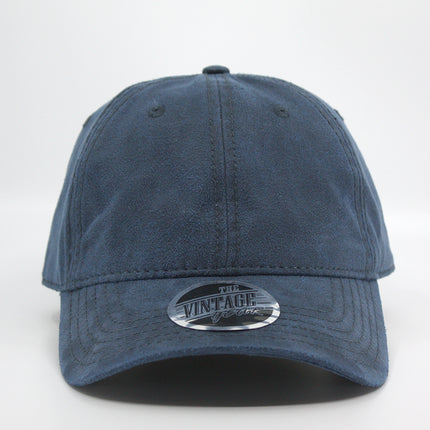 Heavy Washed Wax Coated Unstructured Adjustable Low Profile Baseball Cap