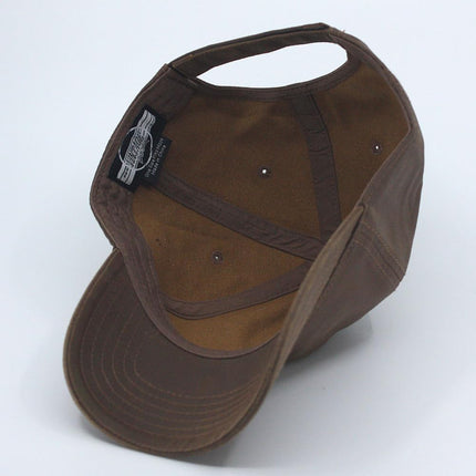 Heavy Washed Wax Coated Unstructured Adjustable Low Profile Baseball Cap
