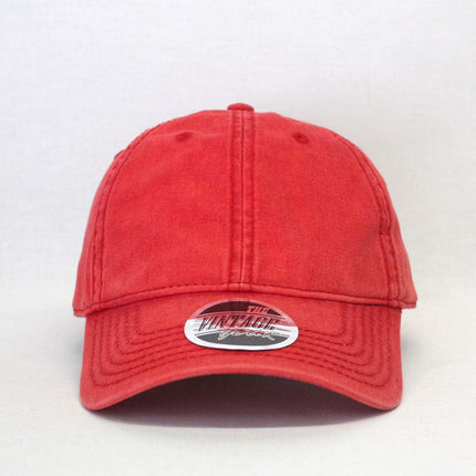 Snow Washed Cotton Twill Low Profile Adjustable Baseball Cap