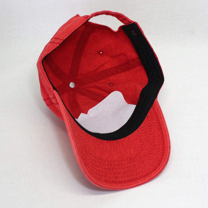 Snow Washed Cotton Twill Low Profile Adjustable Baseball Cap